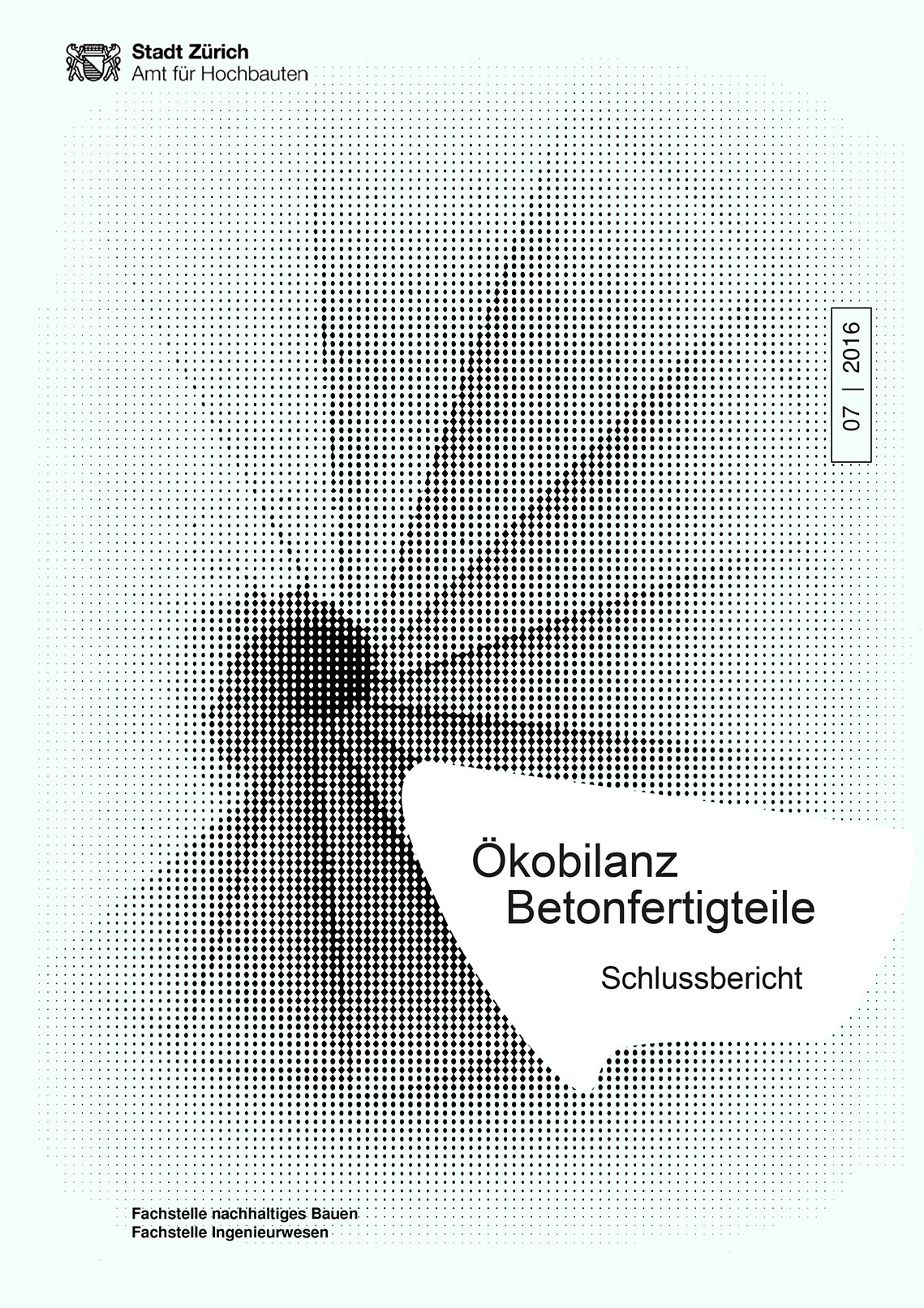 Titelseite Studie Ökobilanz Betonfertigteile