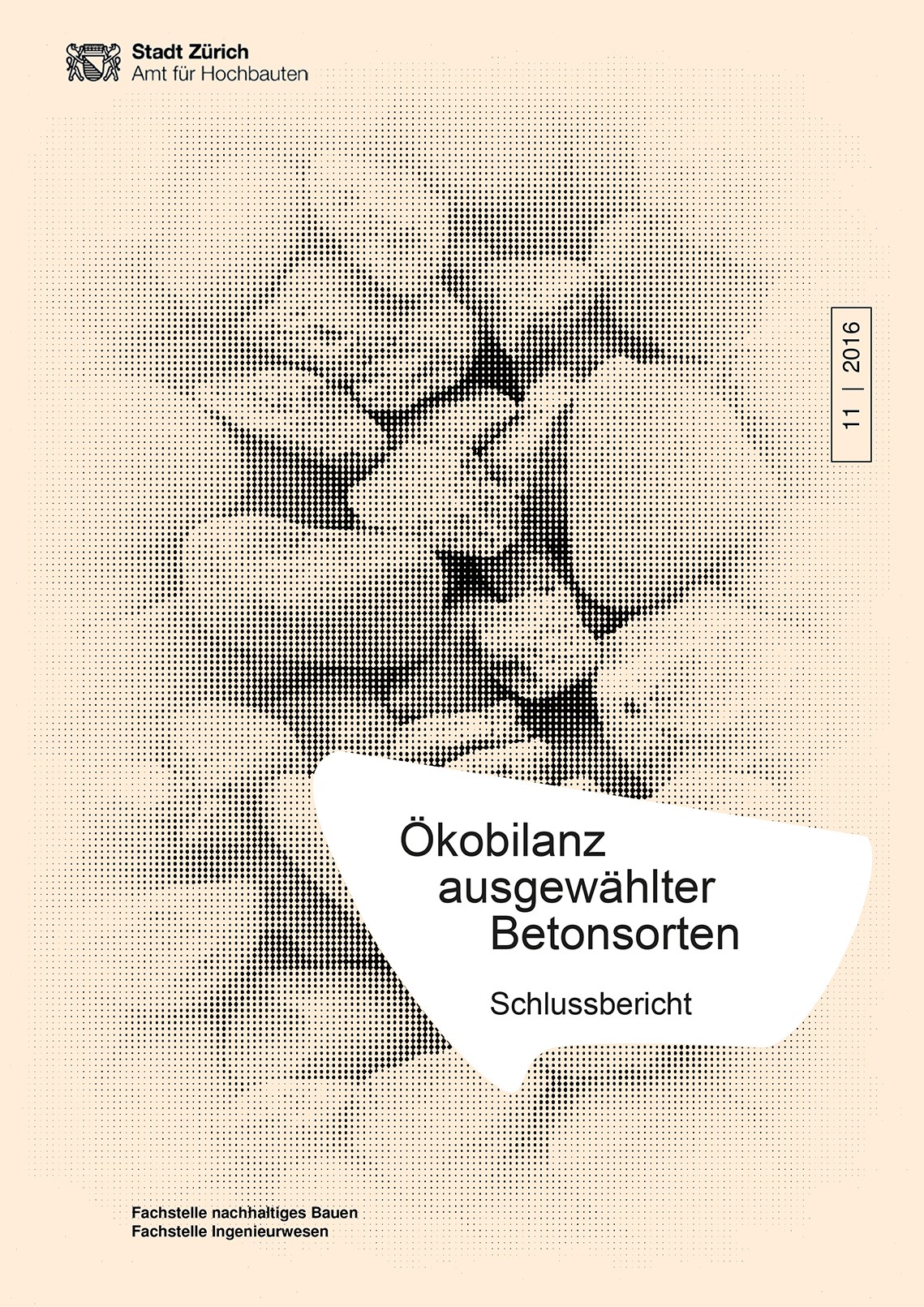 Titelseite Studie Ökobilanz ausgewählter Betonsorten