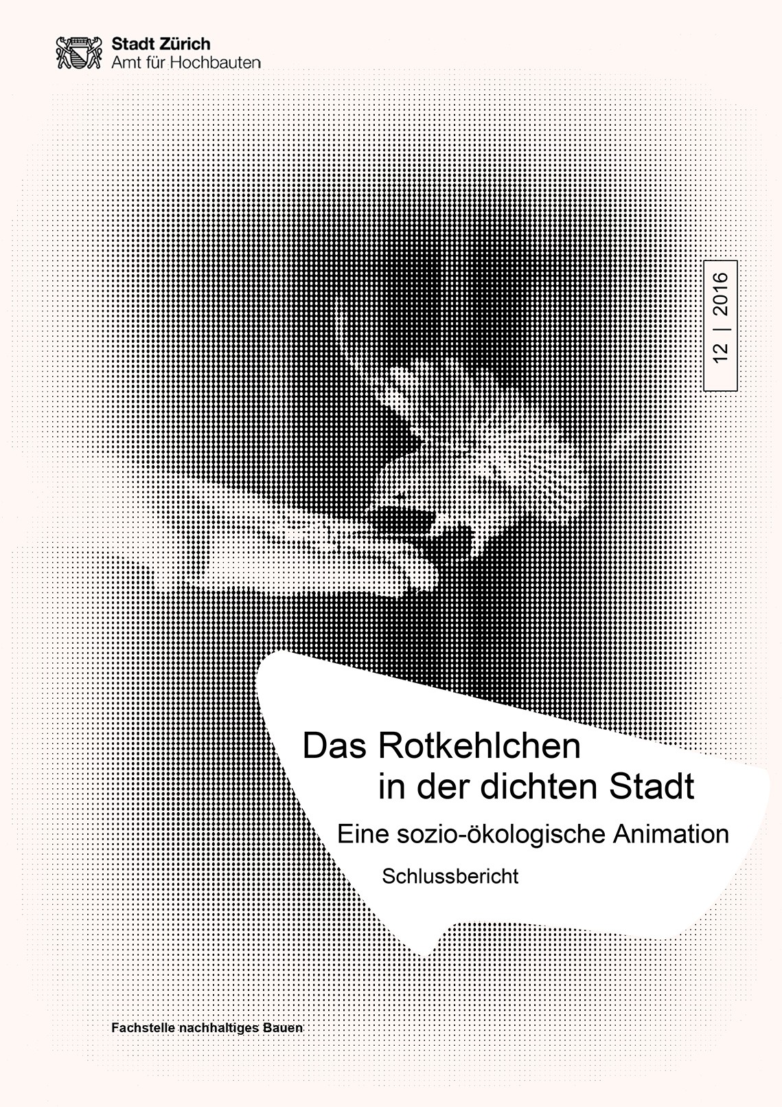 Titelseite Studie Das Rotkehlchen in der dichten Stadt