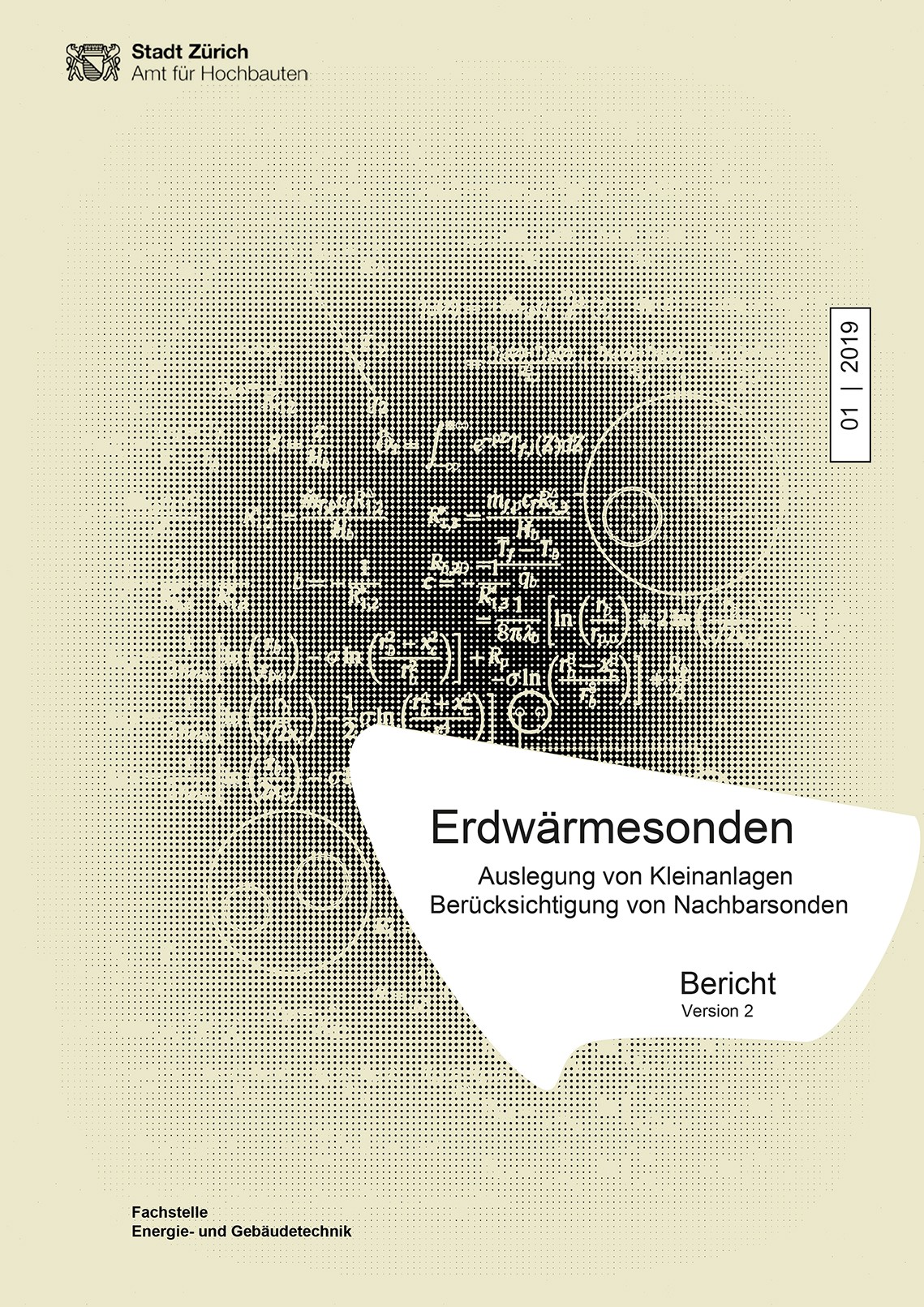 Titelseite Studie Erdwärmesonden