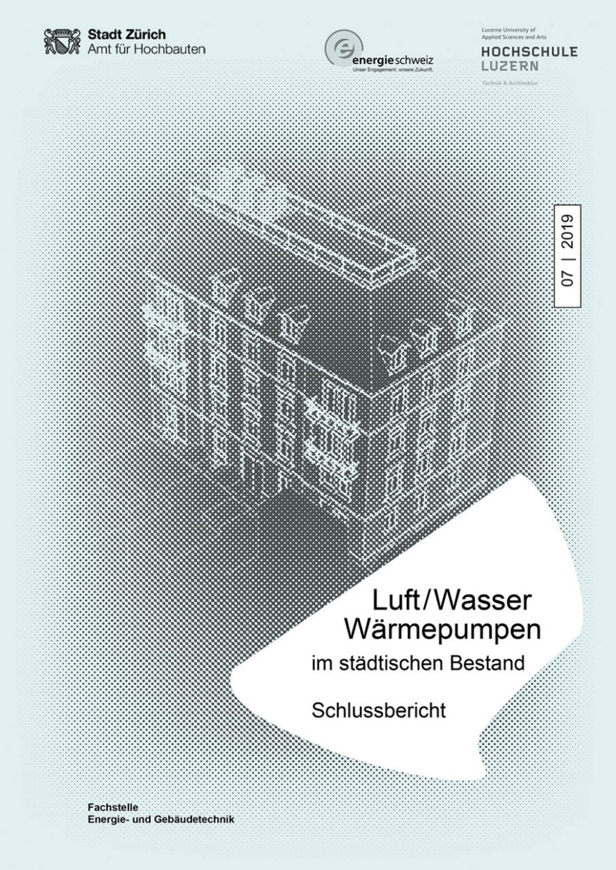 Luft/Wasser-Wärmepumpen Titelseite Studie Luft/Wasser-Wärmepumpen