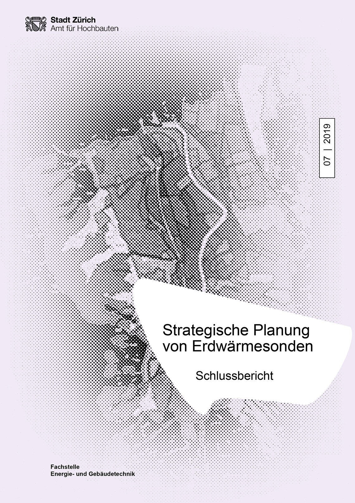 Titelseite Studie Strategische Planung von Erdwärmesonden