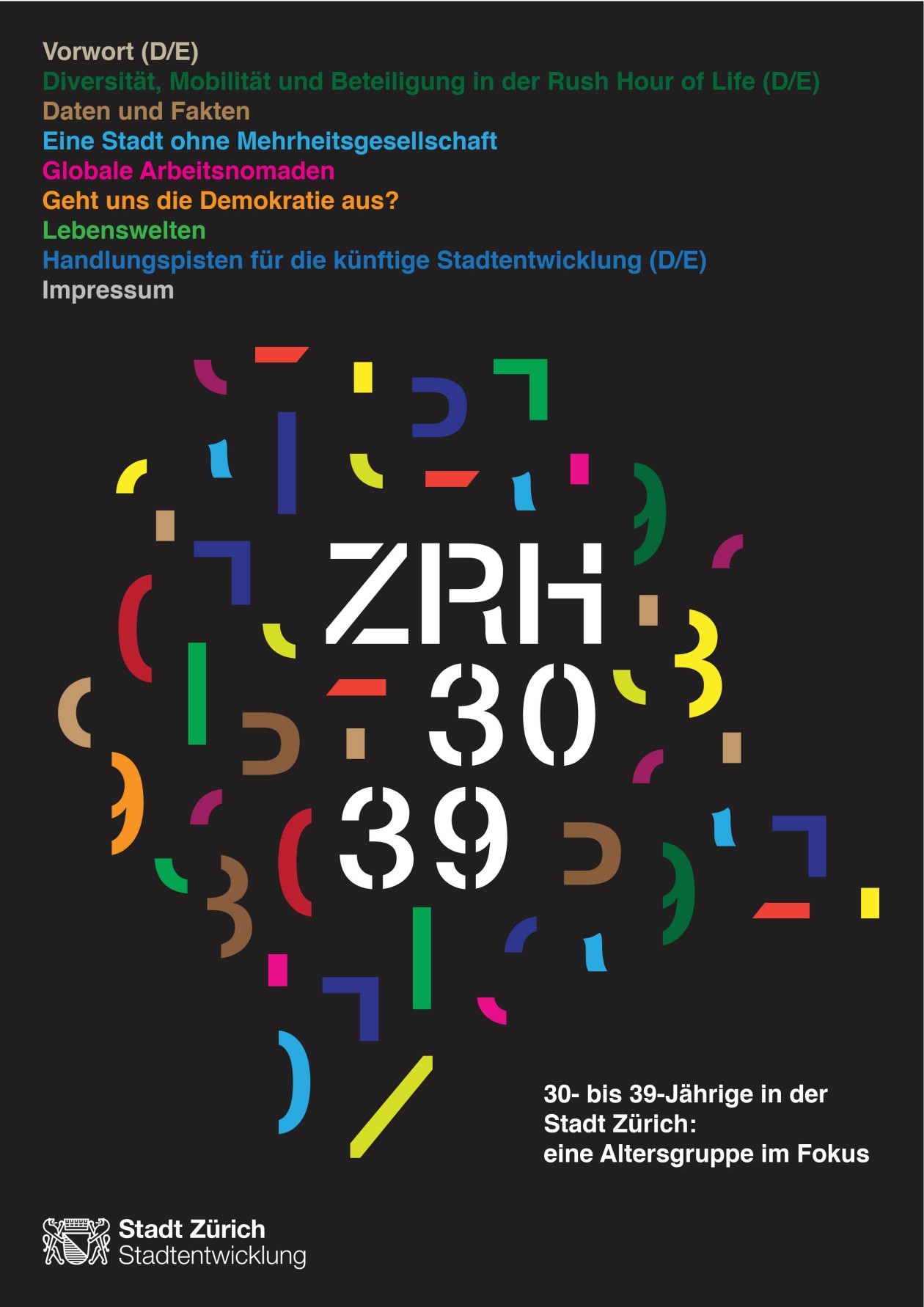 Titelseite des Schlussberichts