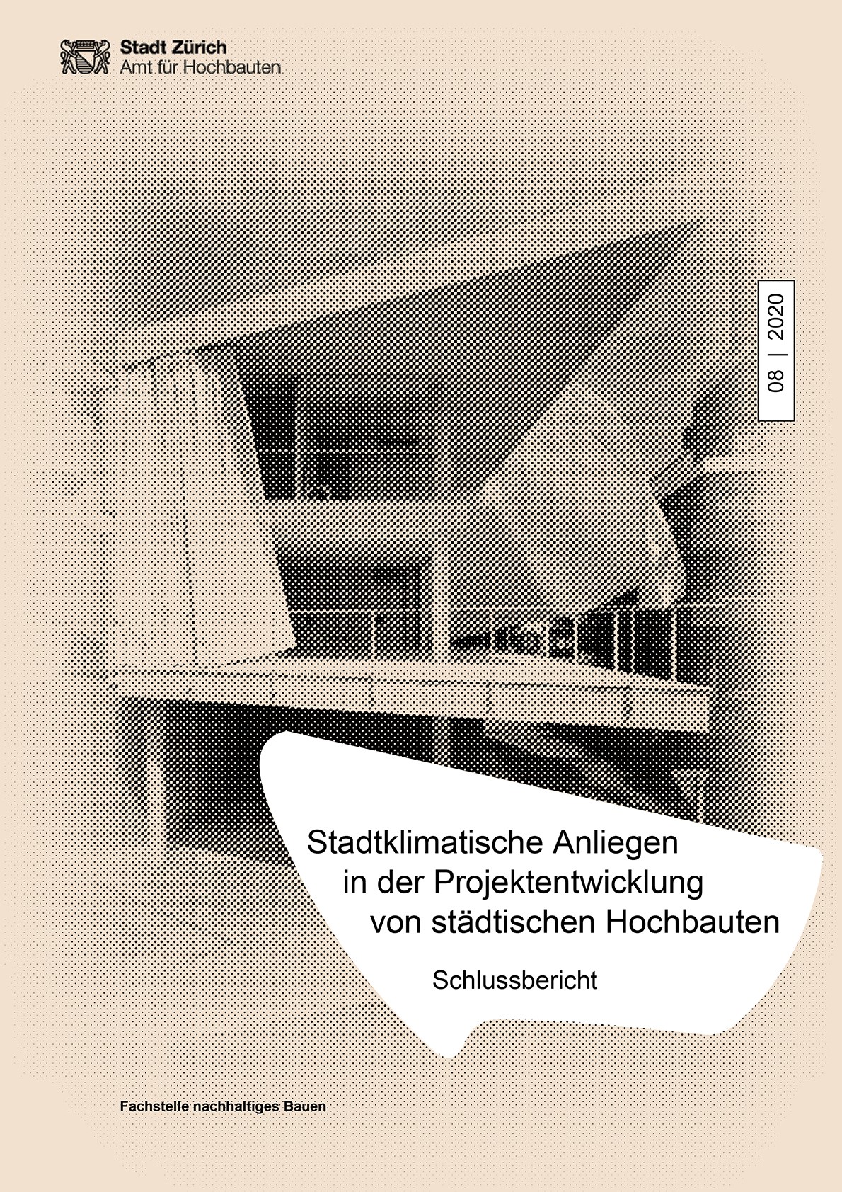 Titelseite Studie Stadtklimatische Anliegen in der Projektentwicklung von städtischen Hochbauten