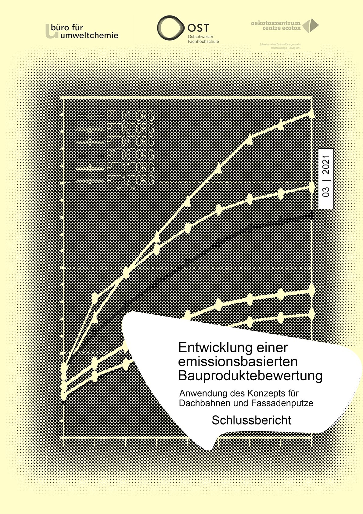 Titelseite Studie Entwicklung einer emissionsbasierten Bauproduktebewertung