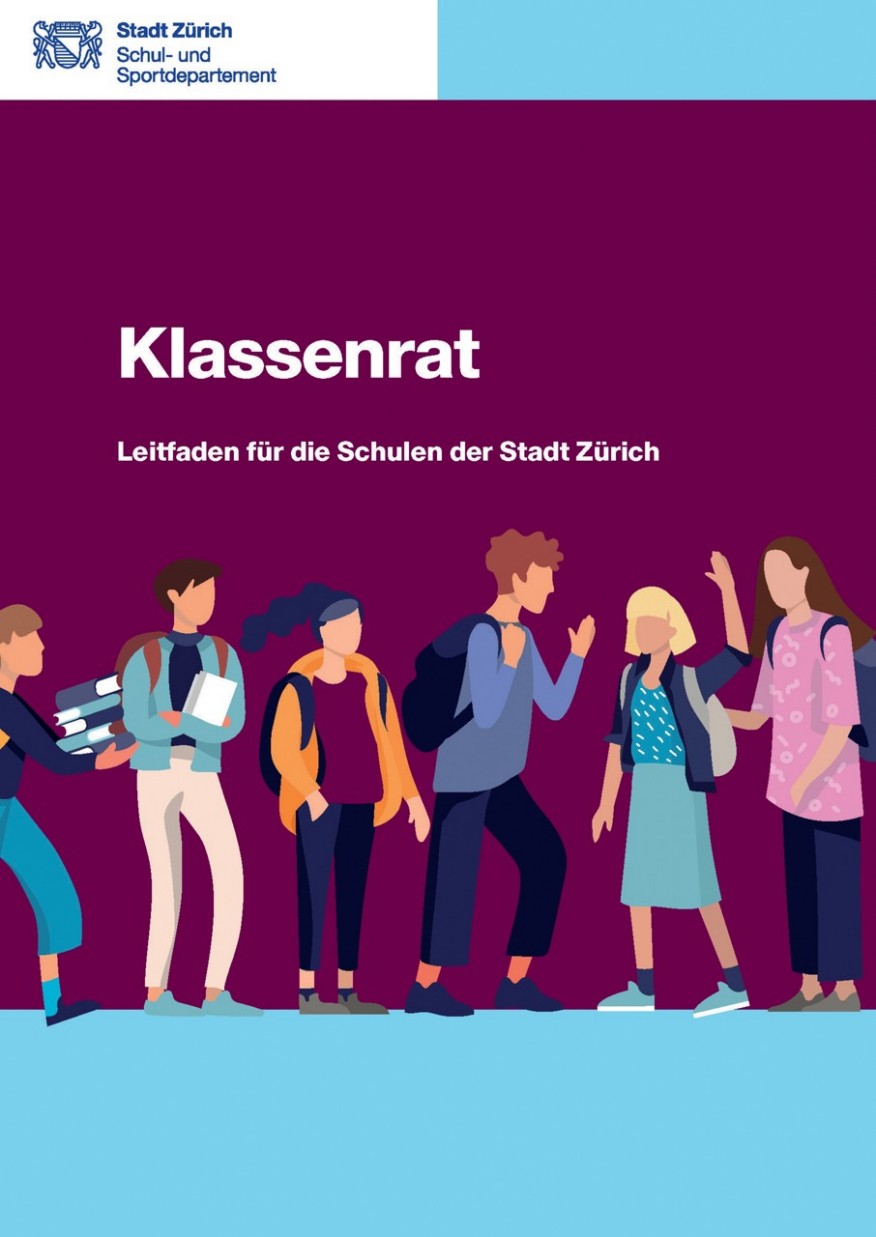 klassenrat Titelseite des Leitfandes Klassenrat