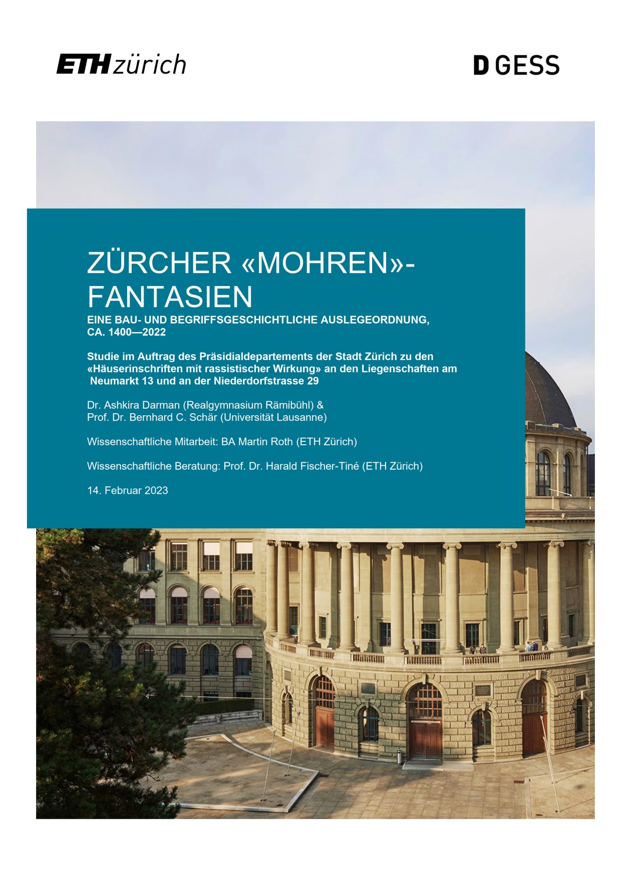 Titelseite der Studie