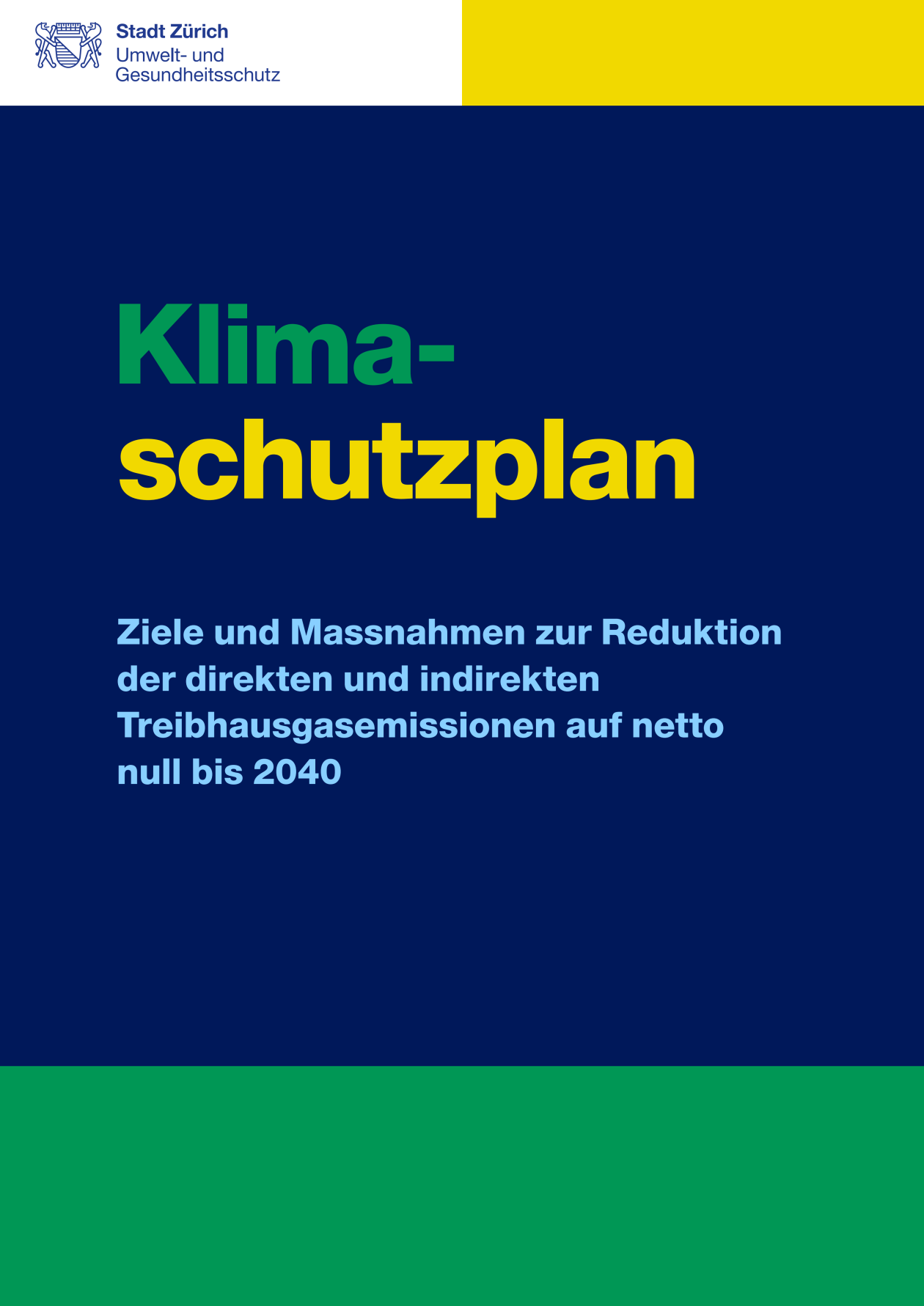 Klimaschutzplan