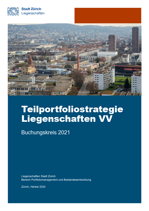 Teilportfoliostrategie Liegenschaften VV Teilportfoliostrategie Liegenschaften VV