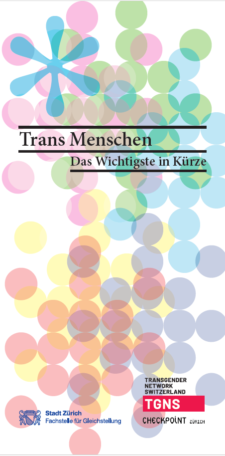 Cover Trans Menschen. Das Wichtigste in Kürze