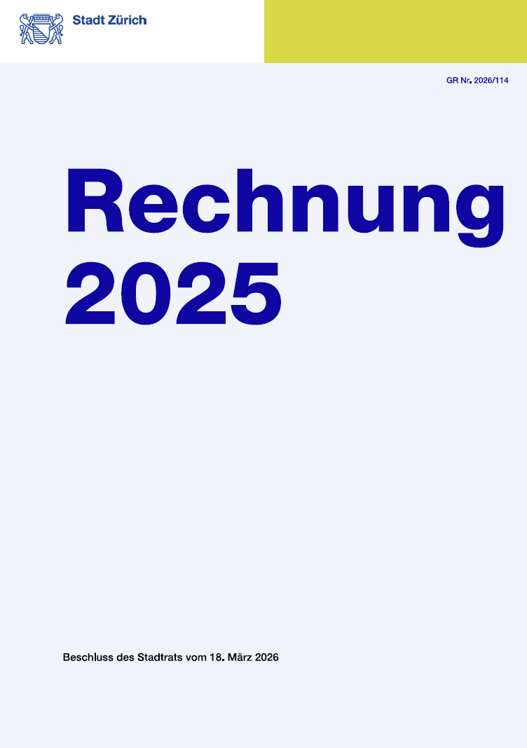 Cover der Publikation zur Rechnung