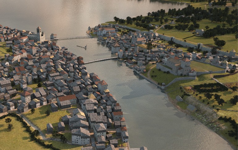 Foto Historisches Stadtmodell