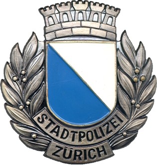 Helmabzeichen Stadtpolizei Zürich
