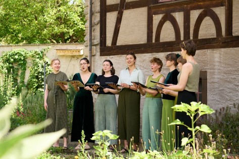 Vokalensemble Otto beim singen