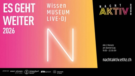 Auf schwarzem Hintergrung Text zur Veranstaltung und Querschnitt von einem Kaktus