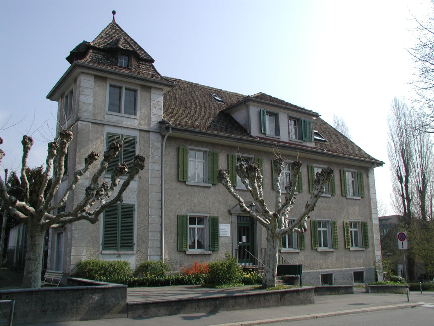 Gebäude der Kreisschulbehörde Letzi