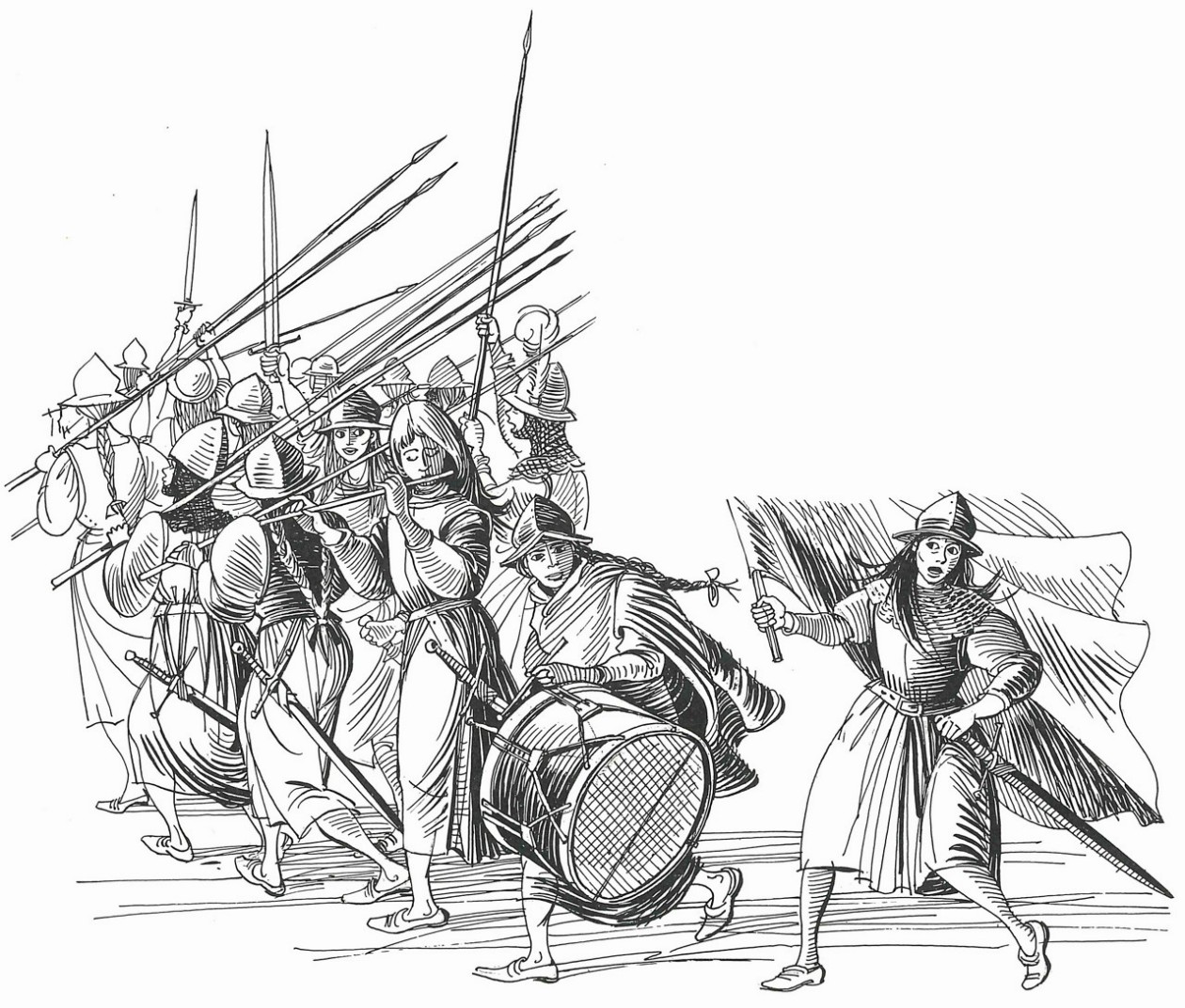 Die geharnischten Frauen