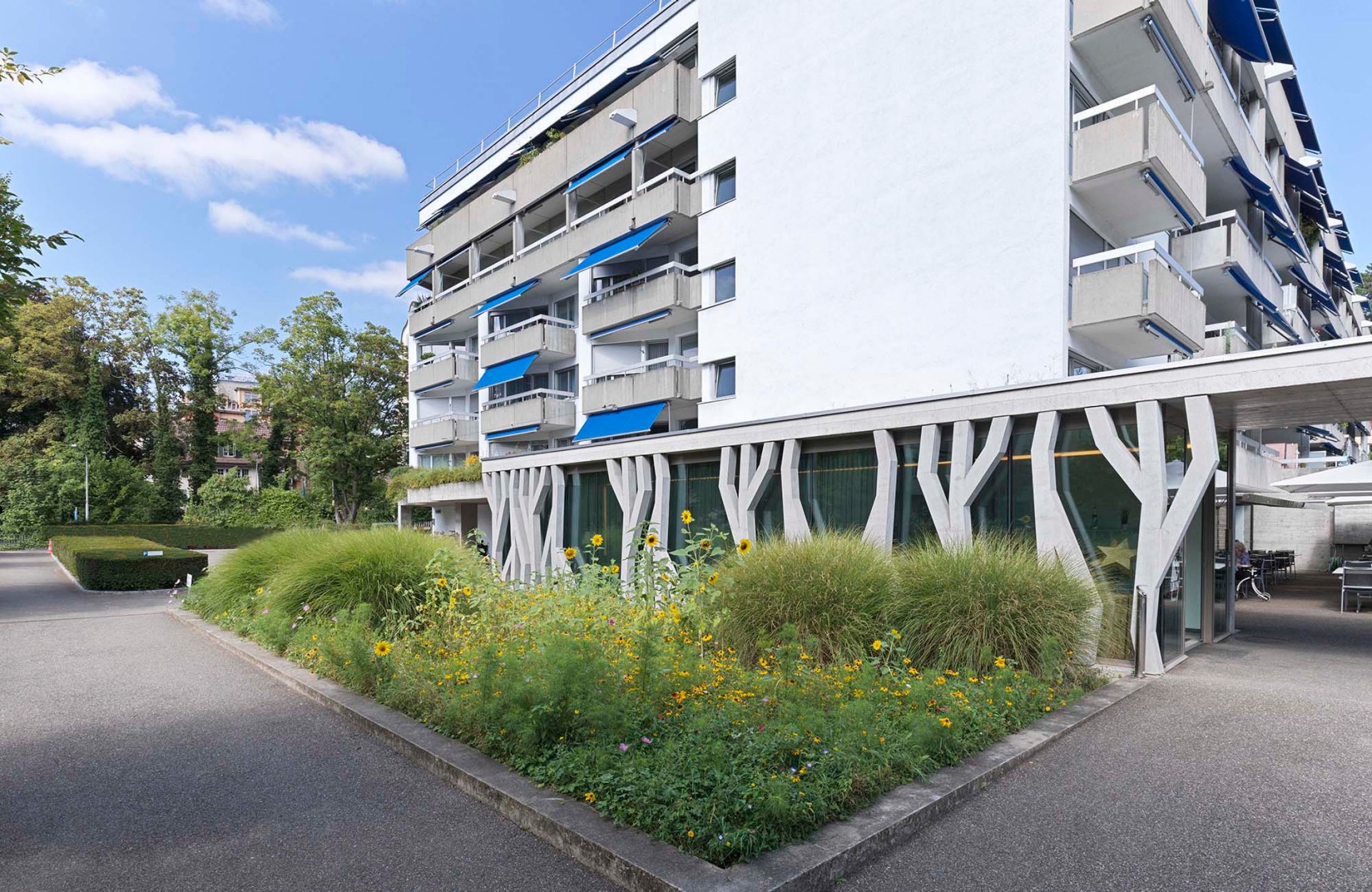 Das Wohngebäude des GFA Wildbach