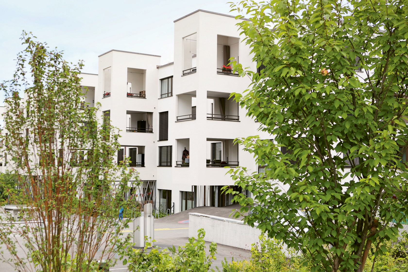 Wohnhaus der Pflegewohngruppe Triemlipark