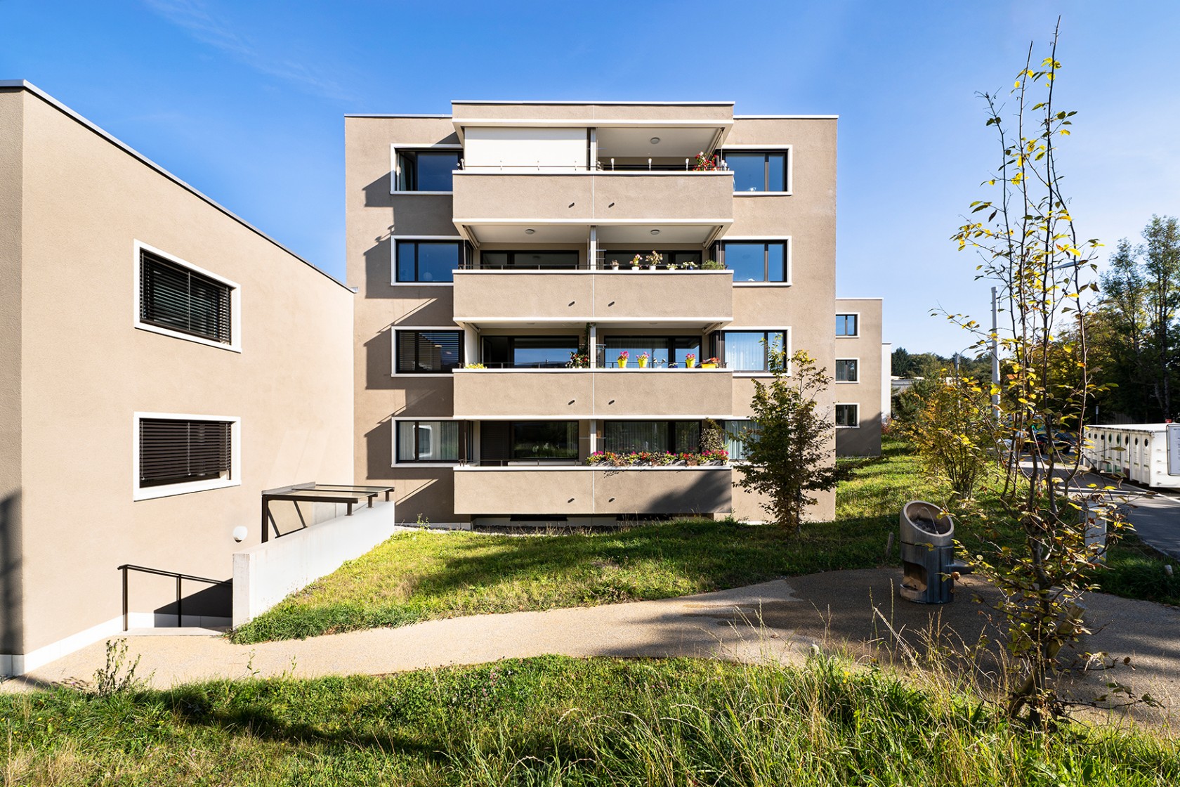 Aussenansicht des Gebäudes