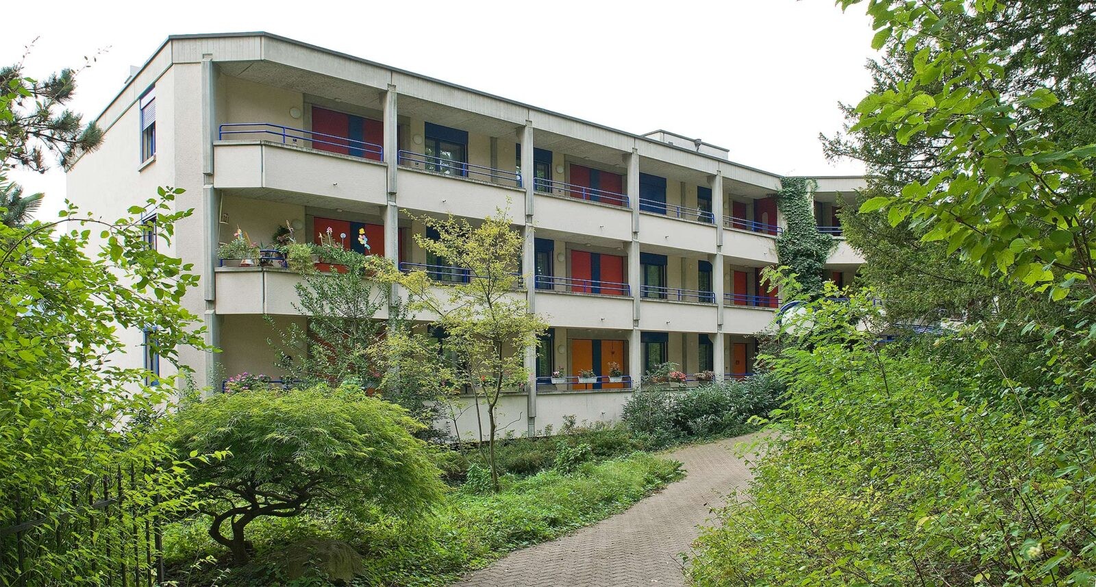 Aussenansicht des Wohnhauses