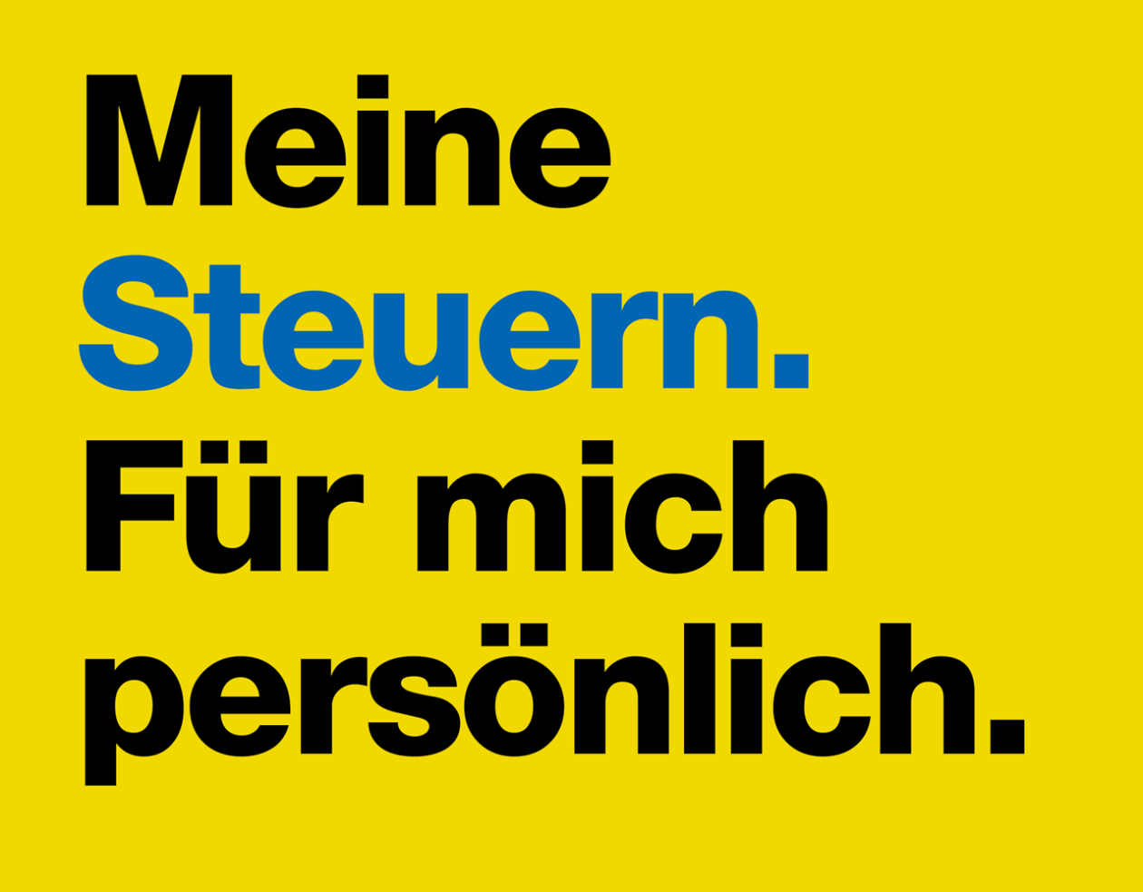Link zur Seite «Steuern verwalten»