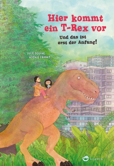 2025_Douine_Favart_Hier-kommt-ein-T-Rex-vor_Cover
