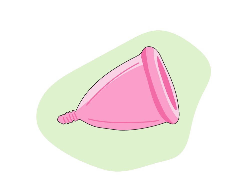 Illustration Menstruationstasse
