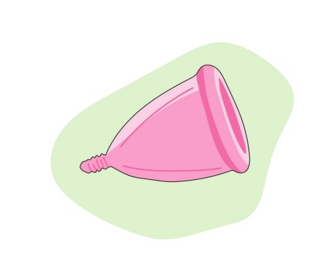 Illustration Menstruationstasse