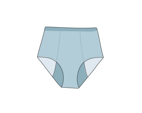 Illustration Menstruationsunterhose