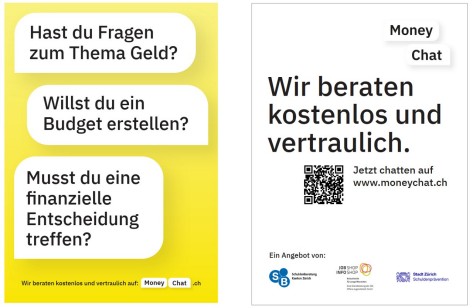 Informationsmaterial Money Chat