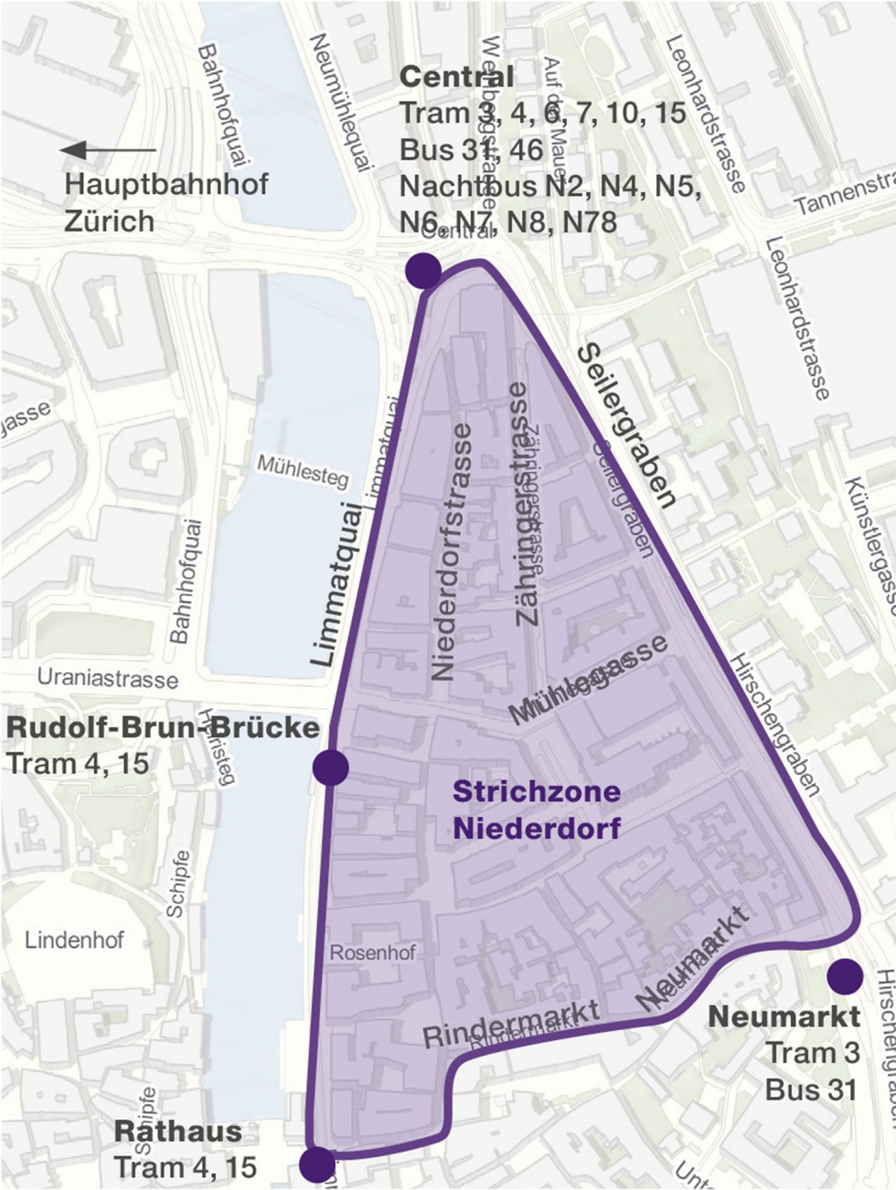 Strichzone Niederdorf