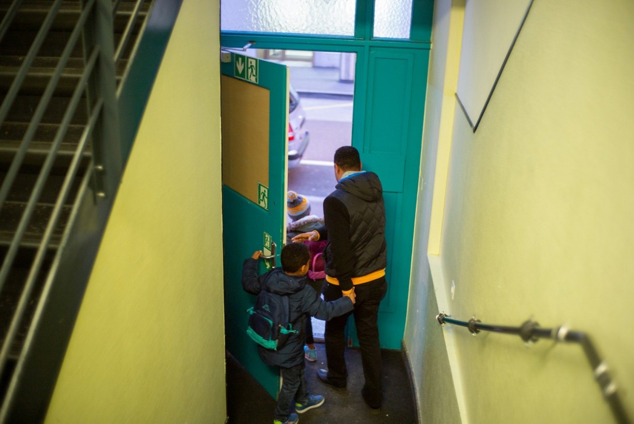 Notunterkunft Familien