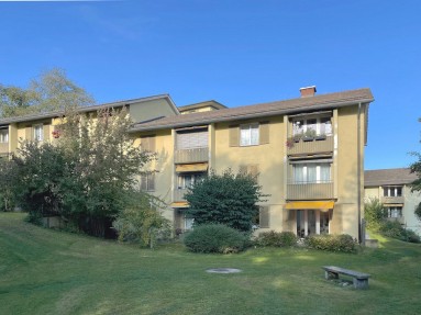 Haus der Überbauung Bergacker Wohnsiedlung Bergacker in Zürich-Affoltern (Foto: zVg)