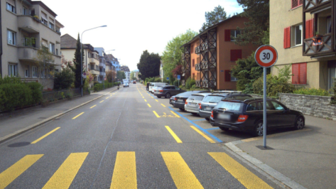 Brandschenkestrasse vorher