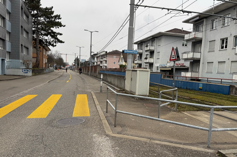 Saatlenstrasse vorher