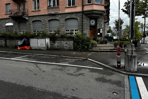 Knüslistrasse vorher