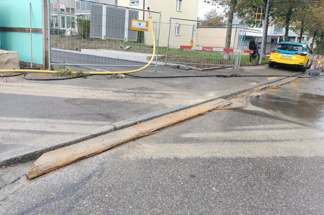 Ueberlandstrasse vorher