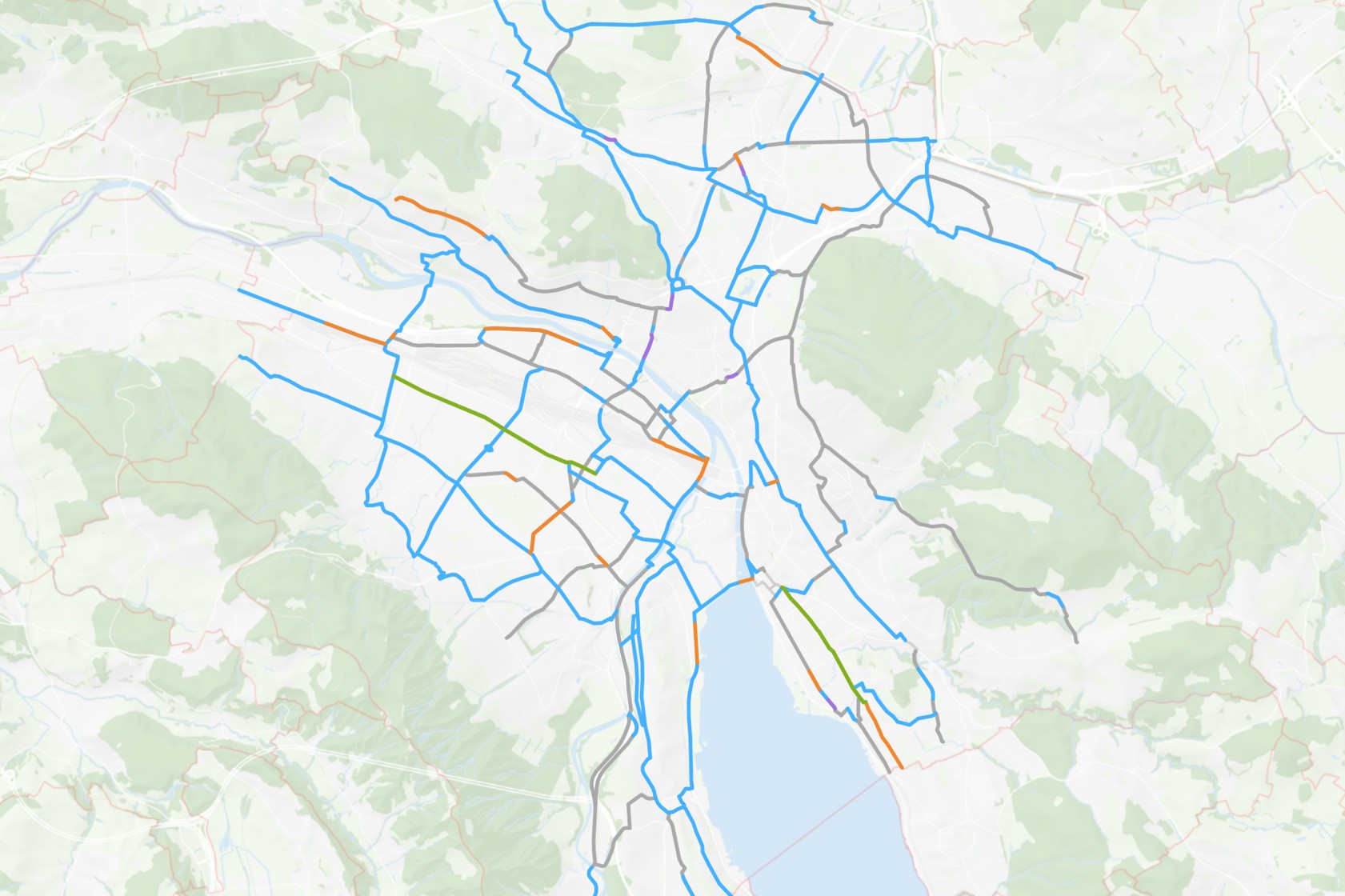 das-netz-der-velovorzugsrouten-auf-einer-karte