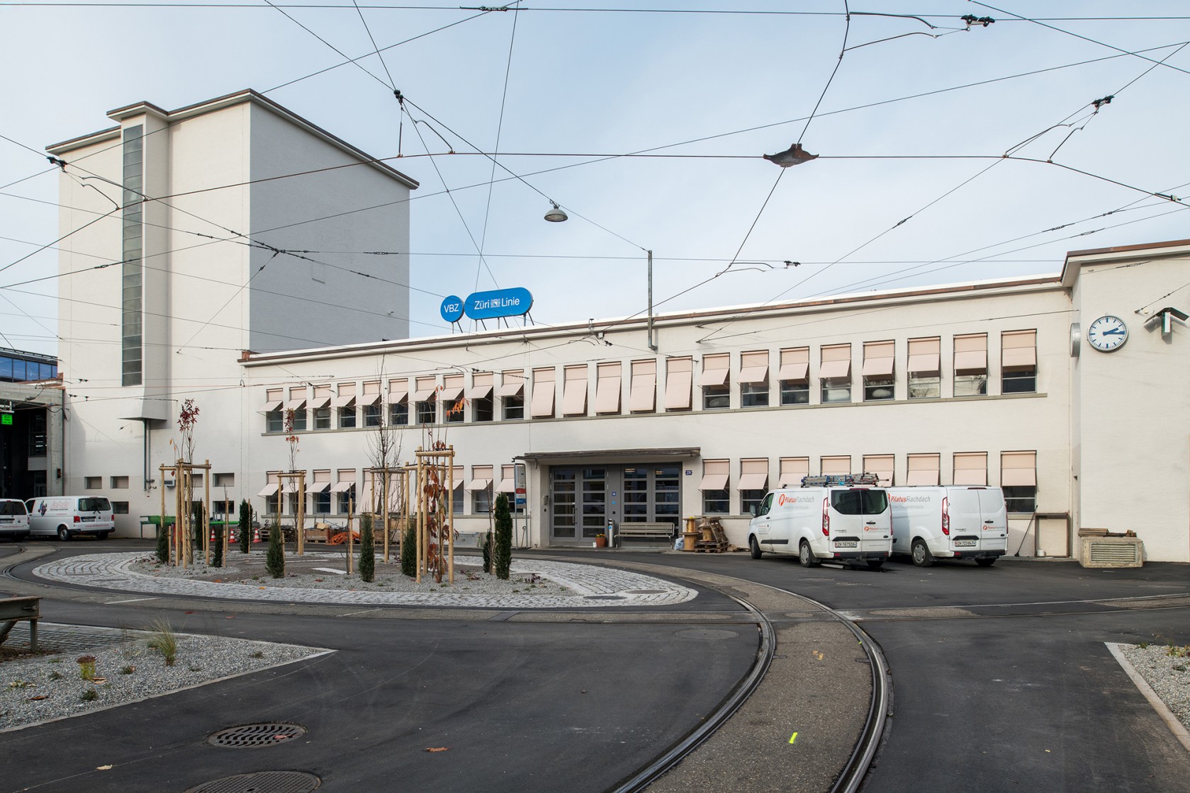 Aussenansicht Tramdepot Oerlikon