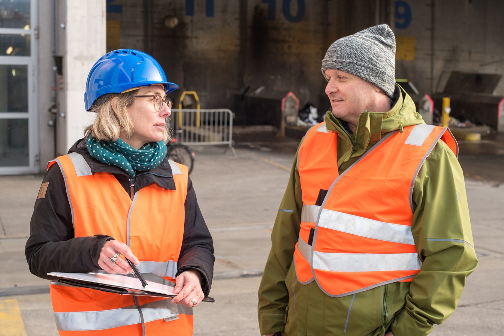Begehung des Josef-Areals Januar 2020