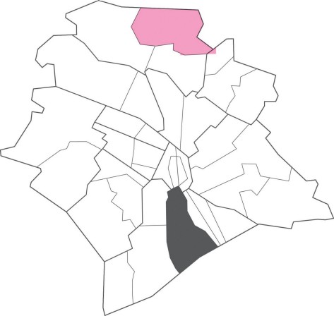 Das Bild zeigt den Perimeter des Gebietsmanagements Seebach / Leutschenbach