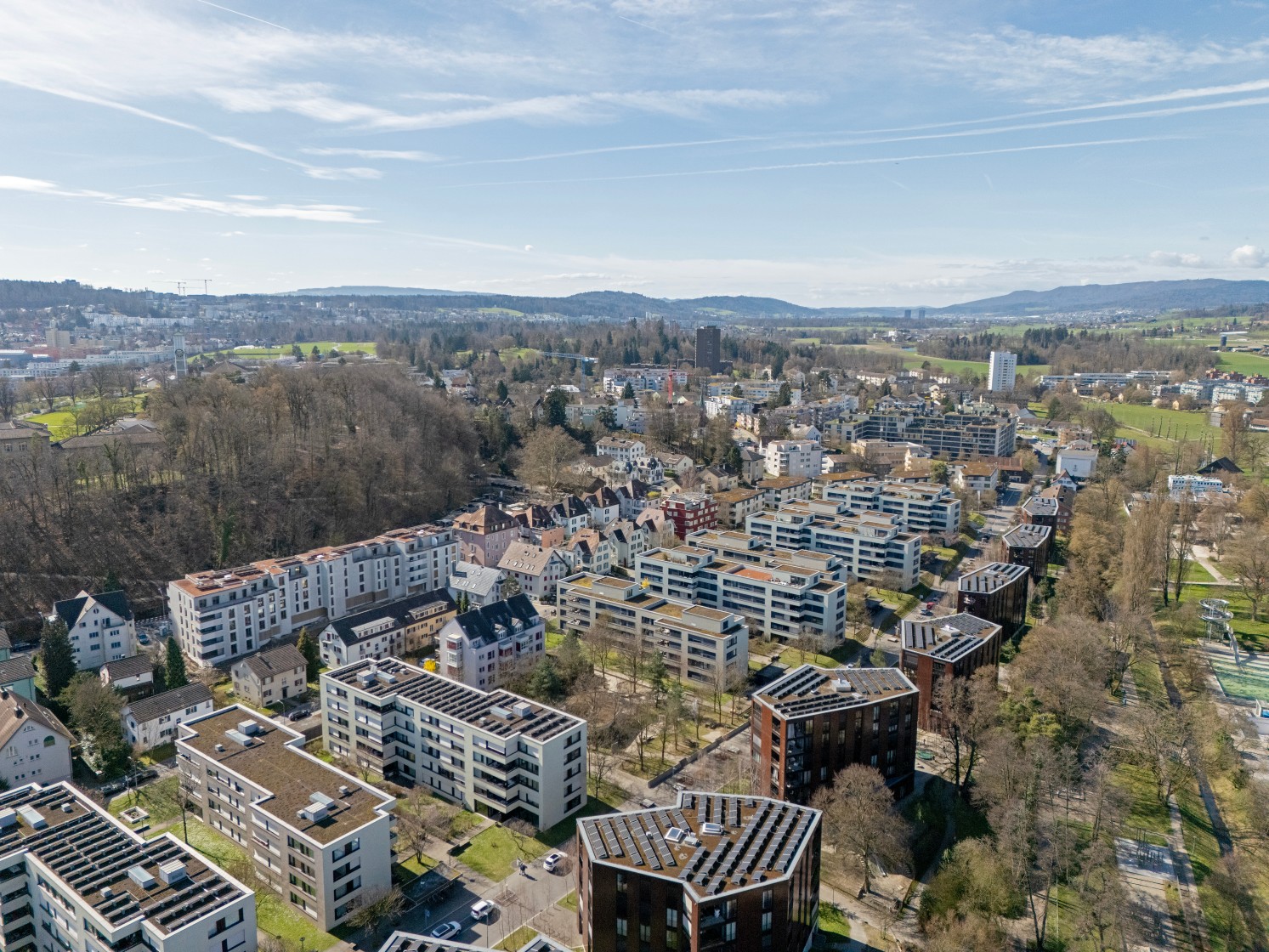 Aussicht auf Seebach 