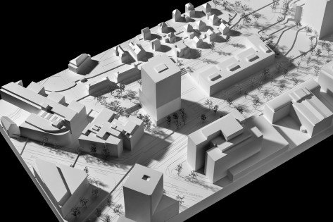 PRELUDIUM Modellfoto Situationsmodell PRELUDIUM
