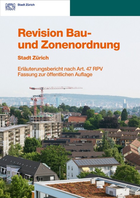 Cover des Erläuterungsberichts zur BZO-Revision
