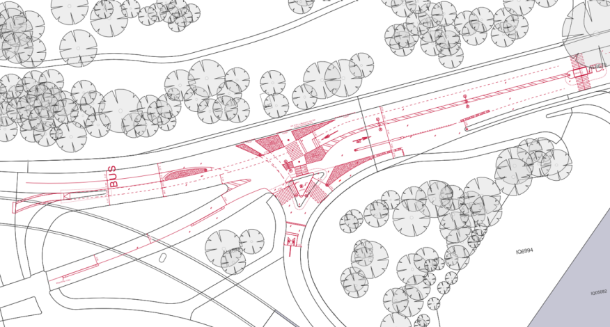 Übersichtsplan weiterer Massnahmen Weitere verkehrliche Sofortmassnahmen
