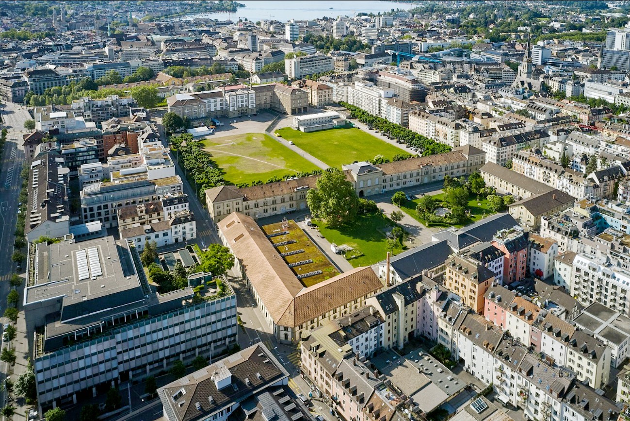 Blick auf den Kasernenfreiraum heute.