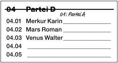 Beispiel Partei ändern