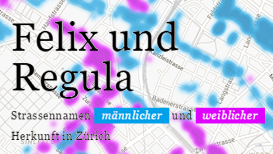 Screenshot von der Website "Felix und Regula"