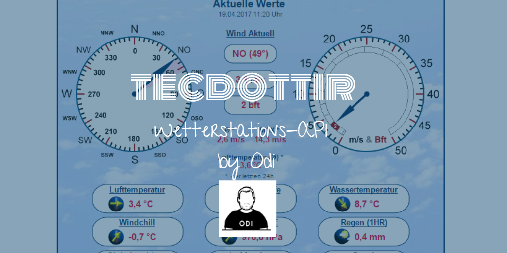 Screenshot Tecdottir-API